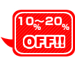 10%~20% OFF